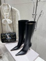 短靴 长靴 高版本 Jimmy choo 新款jc尖头高跟短靴 长靴 鞋面原版开边珠牛皮 内里垫脚牛皮 意大利真皮大底 跟高9cm 码数35-39 40定做