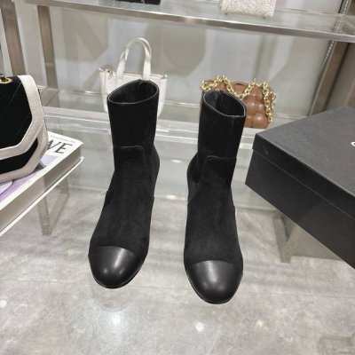 CHANEL官网同款， 香奈儿新款长靴，简约大方，时尚百搭脚感舒适， 1鞋面：进口羊京+羊皮 2内里：羊皮 3跟高：5cm 4码数：35-42 注意40.41.