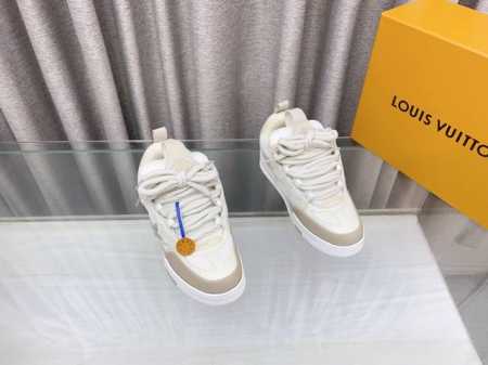 490 升级版 #限男款 2025 路易威Lvtraine 小面包 运动鞋 Virgil Abloh 马卡龙系列从复古篮球鞋汲取灵感，打造备受青睐的Lvtrai - 点击图像关闭