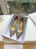 G987所见即所得Jimmycho*吉米周25S早春爆品 顶版 尖头水钻中空高跟鞋 这也太仙了叭 像艺术品一样美到窒息的很生动形象 很温柔很仙女 仿佛能闻到花的