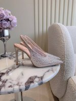 出厂价 Ren* Caovill*重工满钻高跟鞋 bling bling精致逼人 堪称工艺品 面料进口高密度网纱 进口A级水钻 垫脚羊皮 意大利真皮大底 跟高9