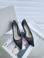 Jimmy Choo 周仰杰网纱烫钻高跟鞋系列 独家上新，简约时尚，匠心之作！超级好搭配，细节无可挑剔 集妹们一定买要买啊，各大博主网红纷纷入手，必入单品！上脚