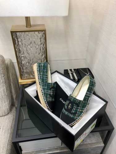 出厂价 顶级 品质2025渔夫鞋 小香风布料 小羊皮内里 垫脚 手工编织麻绳橡胶大底 SIZE：35-41 40 41定做不退换 原版包装配套