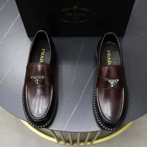 出厂价： 顶级原单 品牌：Prada 普拉达 标准码：男码38 44 45可以定做 等级：官网同款 材料：原版牛皮 牛皮内里 橡胶柔软耐磨大底 款式类别：休闲运