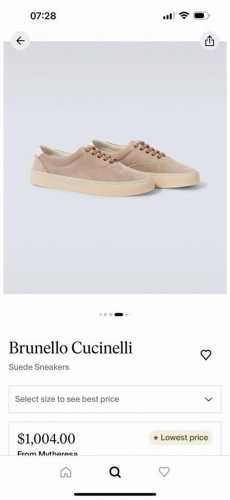 工厂价 。Bc新品发售brunello Cucinelli 春夏新款男士休闲运动鞋zg同步发售｜这款本季精美色彩的马裤呢胶底鞋 以柔软磨砂牛皮鞋面材料和绒质感麂
