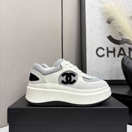chanel香奈儿熊猫鞋 2025专柜顶级休闲款运动鞋 这款经典设计 鞋面多种工艺电绣的风格 大底却时尚运动 不平凡的拥入了多种配色元素 多元化混搭非常好看百搭 - 点击图像关闭