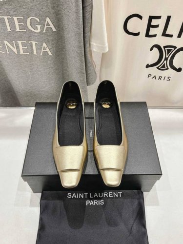 高版本出厂 Saint Lauren*圣罗兰Ysl 25 春夏全新走秀款玛丽珍平底鞋单鞋 唯有Ysl最懂女人心，不接受反驳，超级无敌女人味神器，女人必备 Z品全
