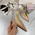 jimmy Choo Bing 65 钻石黑高跟鞋35-40 41 42 43定制