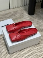 小众潮牌 Jacquemus 25ss春夏新款方头鞋蝴蝶结半拖 单鞋！方头设计真的好时髦！牛仔裤 小裙子搭配不在话下！可可爱爱没有脑袋 四方方的 时髦精必入的一