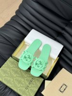 Gucci 2024最新款果冻拖鞋高版本TPU材料 跑量价size: 35-41