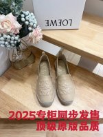 loewe罗意威 代购级 2025早春新款渔夫鞋，舒适轻便百搭，采用超甜马卡龙色系，这款单鞋采用高端牛皮面料制成，饰有3D工艺细节设计，少女糖果色，在炎热的夏季