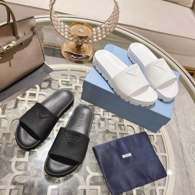 prada～夏季精品，原版1比1开发，顶级版本，牛皮面料，情侣款，女35.至41. 男38至45