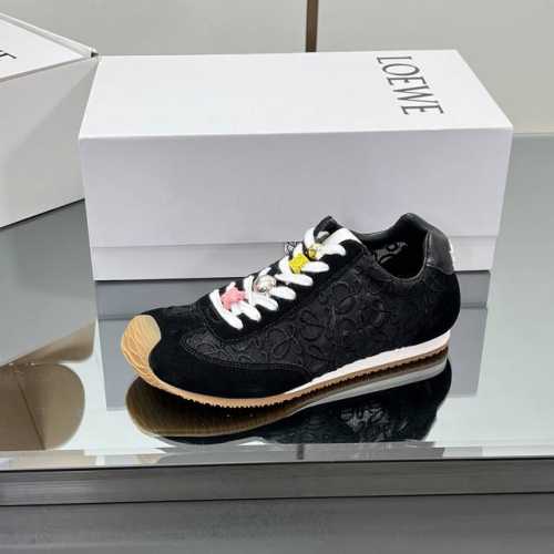 5.1福利价 装扣款 升级正确版本爆款 Loewe2025要意威 Ballet Runner 系列芭蕾运动鞋！！罗意威 Ballet Runner升级 2.0宽