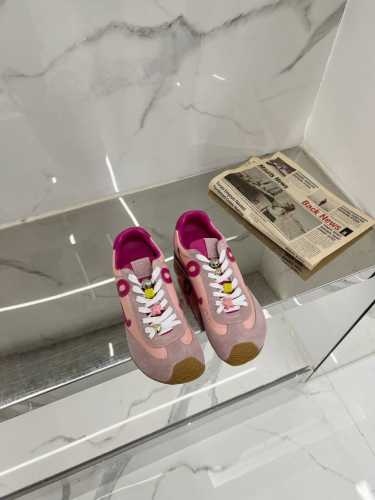 高版本 ‘’ Loewe 2025 ss 2.0复古运动鞋2.0升级了穿感更加舒适 DIY鞋带配件更有趣味、品质依旧、区别市面抢出版本、自购原版独立开发、鞋面采