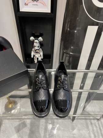 代购级别 Chanel新款乐福鞋 高版本出货 重工打造时髦款式 小红书极力推款 羊皮内里垫脚 原版饰扣 原版开模大底Size:35-41 41订做、 - 点击图像关闭