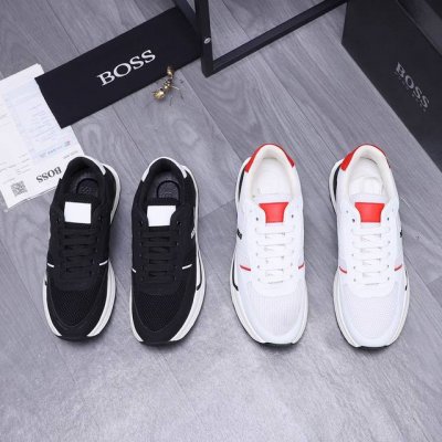 商品商标： Ｂｏｓｓ 休闲鞋 正码码数: 38-44 商品材料：精选牛皮拼接鞋面 牛皮鞋垫 透气网内里 橡胶大底