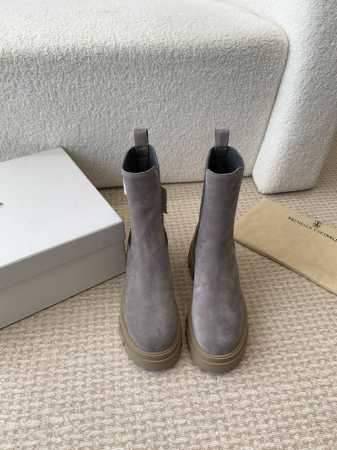 短靴 中靴 Brunello Cucineli ss24 new arrival～ 布鲁内诺库奇内利 秋冬新款 马丁靴 上脚帅气舒适 秋冬一定要有一双Bc的战靴 - 点击图像关闭