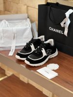Chane 早春sneaker系列休闲鞋经典菱格运动鞋板鞋 火爆全球百搭神鞋 顶级原版复刻 老外订单精工手作高品质▲ 鞋面进口原版牛猄绒面皮泡棉内衬立体浮凸lo