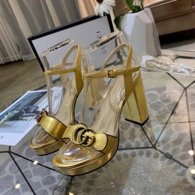 出厂价pp 女装女鞋 运动原单古驰 Gucci 官网1 1精致的古铜色饰扣新款夏季一字凉鞋做工很棒让人放心皮质光泽有韧性 舒适走路超自在 贴合大众实际需要很好驾
