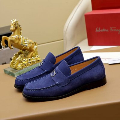 工厂p价 菲拉格幕 Ferragamo 新款男士休闲套脚鞋官网原版1:1开模，原单品质做工精细，高端奢华鞋面采用进口意大利头层牛皮水染皮内里橡胶耐磨防滑大底，穿