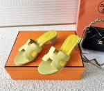平底 高跟 其他色来图做货 HermèS 爱马仕经典系列 H家 Oasis工字H凉拖鞋 跟高:平底 5Cm 牛皮 真皮底 正码:35-39订做34.40.41.