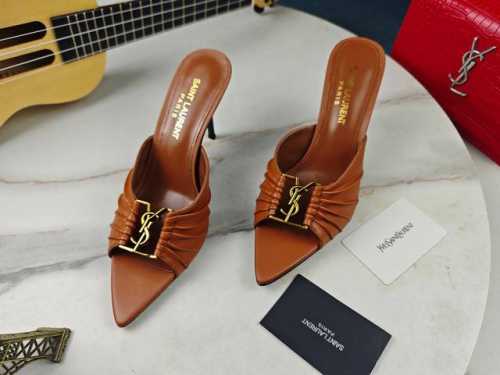 冲量价 Saint Laurent 圣罗兰、细跟Ysl字凉鞋2024早秋专柜同步最新款、Ysl、装饰 经典上乘美艳力作 专柜最火春夏系列 兼备气质 时尚 经典耐