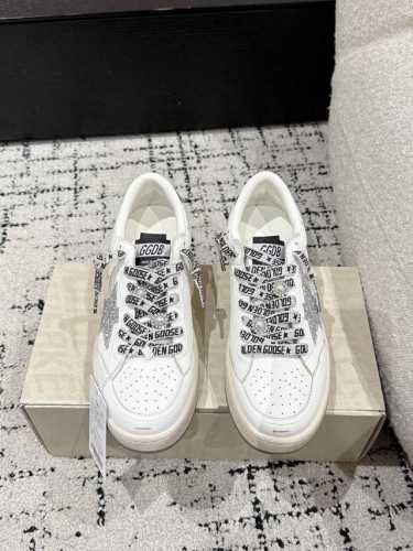 女款 代购级 ｜Golden Goose Deluxe Brand2.0 25 最新款 休闲 脏脏鞋 珍珠扣饰 银格星银尾 Ggdb Brand2.0 经典情侣