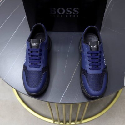 出厂价pp 品牌 Boss 标准码 38-44 45订做 等级 官网同款 材料 原版针织面料 舒适透气内里 轻便耐磨减震运动大底 款式类别 男士时尚休闲鞋 跑步