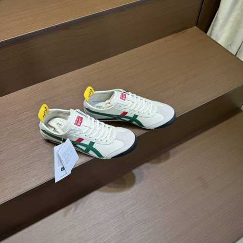 Onitsuka Tiger Mexico 66 Paraty 百搭单品板鞋 MEXICO 66是鬼冢虎旗下最经典的款式，李小龙最喜欢的一款训练鞋休闲鞋！鞋身特
