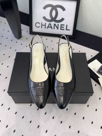Chanel新款春夏凉鞋 高版本出货 延续小香经典款 舒适百搭显腿型 原版进口毛呢羊皮鞋面 羊皮内里 意大利真皮大底 Size: 35-39 40 41订做 - 点击图像关闭