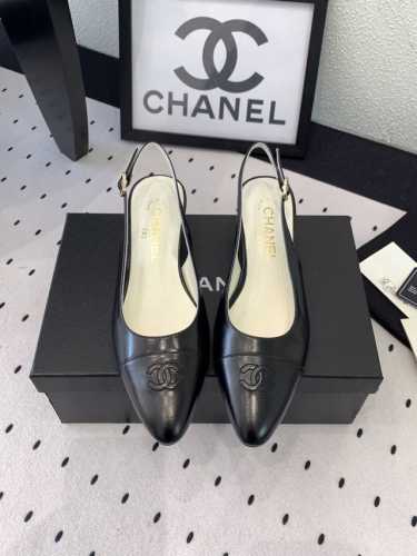Chanel新款春夏凉鞋 高版本出货 延续小香经典款 舒适百搭显腿型 原版进口毛呢羊皮鞋面 羊皮内里 意大利真皮大底 Size: 35-39 40 41订做