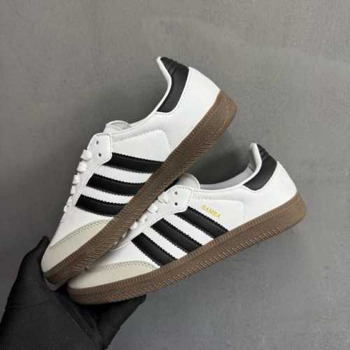 档口现货 三叶草桑巴德训 小红书爆款 adidas Bw Army 德训复古男女低帮耐磨休闲板鞋 货号 Fw2427 尺码:36 36 37 38 38 39