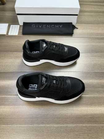Givenchy 纪梵希 -高端品质 原单 -鞋面：纳帕小牛皮、反绒小牛皮、鞋身高丝光布匹、热切品牌logo -内里：水染牛皮，垫脚；品牌帆布 -大底：超轻耐磨 - 点击图像关闭