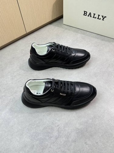 Bally 巴利 -高端品质 原单休闲运动鞋 -鞋面 纳帕小牛皮 鞋身品牌金属Logo扣件 鞋舌空压品牌Logo 后跟品牌织带 -内里 水染牛皮 -大底 超轻T