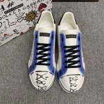 DG 男士休闲鞋，高端品质，专柜同步，版型对比原版，鞋面进口牛皮配3D打印和手绘工艺，内里垫脚全牛皮，精致奢华，码数：38–45 45订做 ，