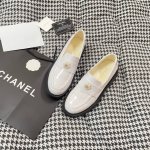 出厂 Chanel 香奈儿 2025顶级专柜 早春新款 官网上新 独家首发 香奈儿Chanel25Ss 早春山茶花厚底小皮鞋 Chaenl 皮鞋 Chanel鞋