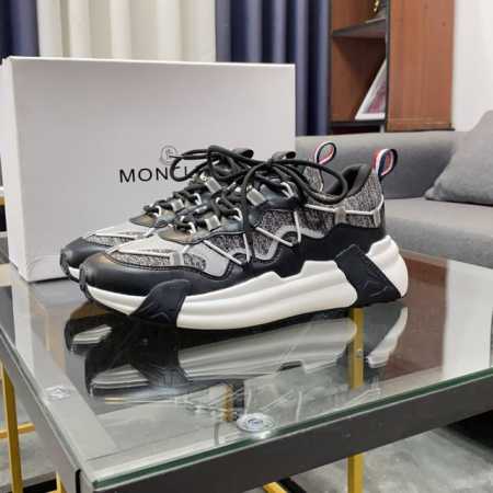 商品商标：Moncler 蒙口 运动鞋 正码码数 38-45 商品材料 鞋面意大利原版进口弹力布，进口羊皮垫，鞋底：原厂特供大底 - 点击图像关闭