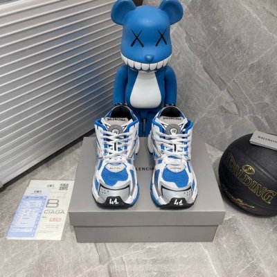 新货巴黎7.0 Bal*Nciag X Kith X复古野跑姥爹潮流百搭慢跑鞋 全球限量 600 双 巴黎全新联名款 全部采用原档案原楦数据开发 1:1比例克重