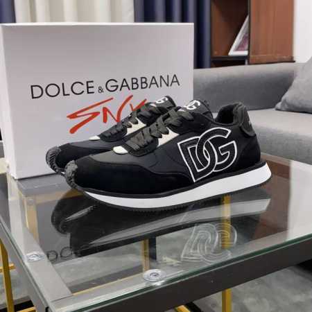 商品商标 Dolce&Gabbana 杜嘉&班纳 正码码数 38-44，45定做 商品材料 鞋面意大利牛皮拼接鞋面，羊皮垫毛巾布内里，鞋底：原厂特供原版橡胶组合 - 点击图像关闭