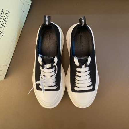 工厂价： 情侣 全套包装 高品质 定制迪士尼联乘disney X Alexander Mcqueen Sole Sneakers亚历山大 麦昆 欧美大师设计简洁 - 点击图像关闭