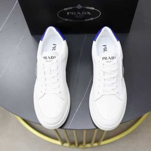品牌：prada 普拉达 标准码：男码38 44 45可以定做 等级：官网同款 材料：原版牛皮 羊皮内里 原版发泡耐磨柔软大底 款式类别：休闲运动版 年轻时尚