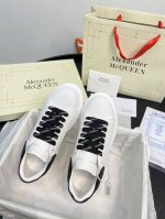 橙子出厂价P Alexandermcqueen 亚历山大 麦昆 Mcq 情侣款滴胶小白鞋 厚底增高休闲鞋 运动鞋板鞋 热销经典款 男女同款 底厚：4.5Cm 码