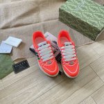 出厂： Gucci 古驰2025顶级专柜 代购系列 官网上新 全球同步 古驰顶级情侣脏脏鞋 情侣鞋 古驰情侣 Gucci鞋控 小红书热搜常客 情侣穿搭Oot D