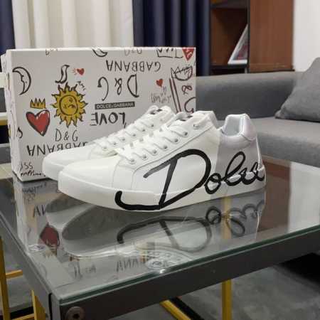 商品商标 Dolce&Gabbana 杜嘉&班纳 正码码数 38-44 45.46定制 商品材料 D家经典款式，3D打印工艺鞋面，羊皮垫，原厂特供原版橡胶大底， - 点击图像关闭