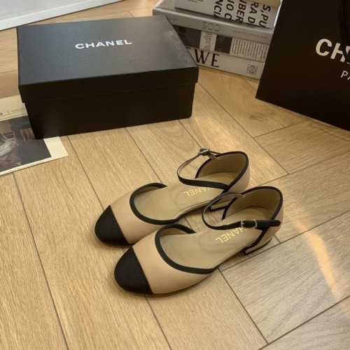 Chanel 小香 25Ss早春新款 菱格纹 粗跟玛丽珍 单鞋 复古法式优雅感，高级感十足 菱格中空玛丽珍凉鞋，最近很火的一双凉鞋！露脚设计直接拉长腿型！很显白