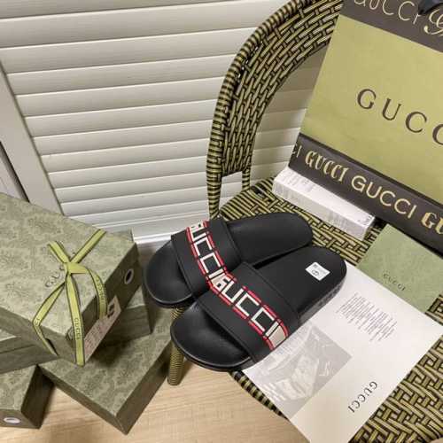 gucci 古驰春夏新款 沙滩拖鞋 平底拖鞋 一字拖 情侣款 码数 35-46