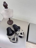 欧文斯 拖鞋 Rick Owens-24Fw 厚底 Ro 系列 牛皮系列 黑色牛皮 Rick Owens 到至今的大热款 懂得都懂 真的是好看 舒服 暗黑系列