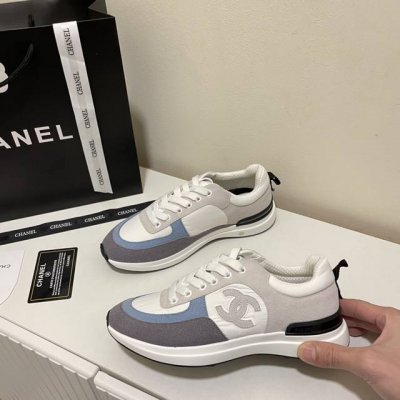 橙子出厂价p chanel 香奈儿经典款 网面透气小白鞋 休闲运动鞋 各大博主社交日推款 这季新款简直闭眼入 上脚狂好看 率性的休闲运动风 演绎香奈儿的时髦女性