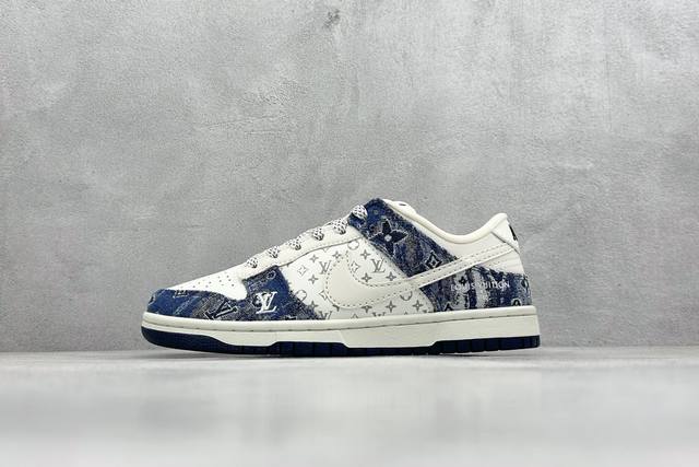 400 現貨 放店私 Nike Sb Dunk Low X Louis Vuitton 联名 公司级出品 极力推荐 原装头层材料 独家版型蒸餾加工 帶來的是更好