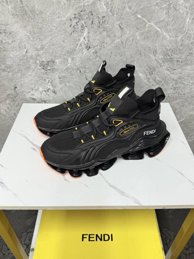 Fendi-芬迪 官网同步 专柜品质 时尚简约经典款 进口原版牛皮面料 猪皮内里 原版大底 尺码 Size :38-44 45定做不退换 M5